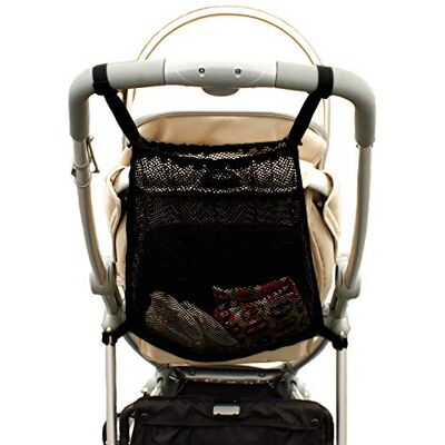 fuxunamz boodschappennet voor kinderwagen, boodschappentas, universeel net, netvak aan de achterkant van de kinderwagen, opbergzakken geschikt voor de meeste handgrepen zwart 1 stuk fuxunamz boodschappennet voor kinderwagen, boodschappentas, universeel net, netvak aan de achterkant van de kinderwagen, opbergzakken geschikt voor de meeste handgrepen zwart 1 stuk