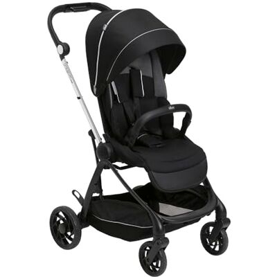 Chicco One4Ever Lounge Lichte en compacte kinderwagen van 0 m tot 4 A, elegant design, opvouwbaar, verstelbare rugleuning, automatische sluiting in 1 beweging, schaduwkap en paraplu, max. 22 kg Chicco One4Ever Lounge Lichte en compacte kinderwagen van 0 m tot 4 A, elegant design, opvouwbaar, verstelbare rugleuning, automatische sluiting in 1 beweging, schaduwkap en paraplu, max. 22 kg