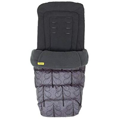 Cosatto Universal Footmuff Cosy Toes, All Season Gewatteerde Pushchair Liner, Washable (Fika Forest) Cosatto Universal Footmuff Cosy Toes, All Season Gewatteerde Pushchair Liner, Washable (Fika Forest)