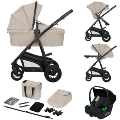 Lionelo Bianka 3-in-1 combi-kinderwagen: reiswieg, hangmat en autostoel Omkeerbare zitting, opblaasbare wielen, afdekking UPF50+, eenvoudig inklapbaar, vanaf de geboorte tot 4 jaar Lionelo Bianka 3-in-1 combi-kinderwagen: reiswieg, hangmat en autostoel Omkeerbare zitting, opblaasbare wielen, afdekking UPF50+, eenvoudig inklapbaar, vanaf de geboorte tot 4 jaar