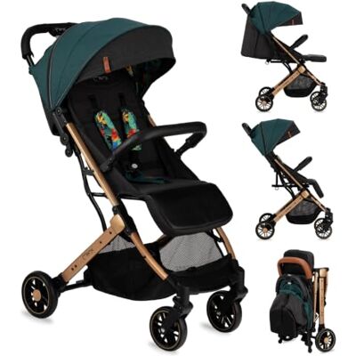 Momi ESTELLE kinderwagen vanaf 6 maanden (tot 15 kg), opvouwbare kinderwagen met 5-punts veiligheidsgordel, boodschappenmand met uitklapfunctie, telescopische trekgreep Momi ESTELLE kinderwagen vanaf 6 maanden (tot 15 kg), opvouwbare kinderwagen met 5-punts veiligheidsgordel, boodschappenmand met uitklapfunctie, telescopische trekgreep