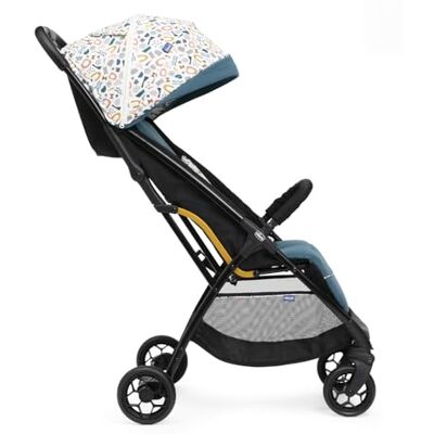 Chicco Lichte kinderwagen Glee, praktisch en licht, automatische sluiting, brede en comfortabele zitting, hoogwaardige wielen, verstelbare rugleuning, zonnedak, tot 22 kg, groen Chicco Lichte kinderwagen Glee, praktisch en licht, automatische sluiting, brede en comfortabele zitting, hoogwaardige wielen, verstelbare rugleuning, zonnedak, tot 22 kg, groen