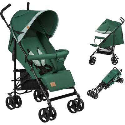 Lionelo Elia Kinderwagen, ultralicht, 6 kg, compact opvouwbaar, reizen Lionelo Elia Kinderwagen, ultralicht, 6 kg, compact opvouwbaar, reizen