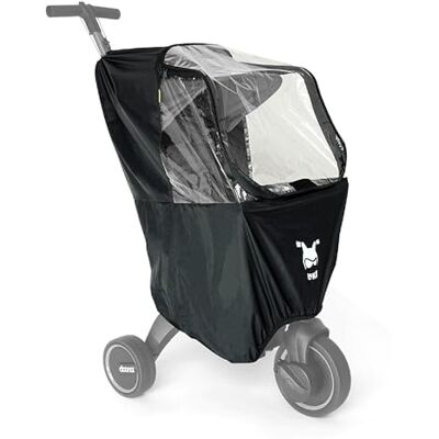 Doona Liki regenhoes speciaal voor de Liki driewieler in zwart Doona Liki regenhoes speciaal voor de Liki driewieler in zwart