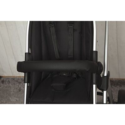 Babyline 30000006 stangafdekking voor kinderwagen, zwart Babyline 30000006 stangafdekking voor kinderwagen, zwart