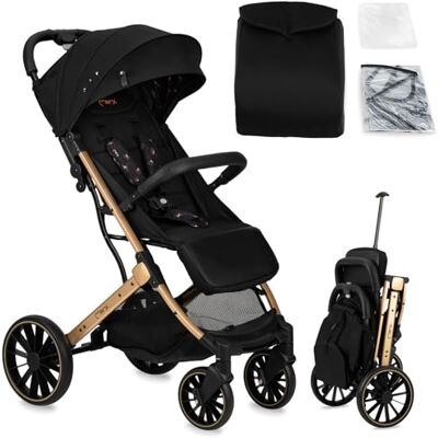 Momi ESTELLE DAKAR kinderwagen vanaf 6 maanden (tot 22 kg), opvouwbare kinderwagen met 5-punts veiligheidsgordel, boodschappenmand met uitklapfunctie, telescopische trekgreep Momi ESTELLE DAKAR kinderwagen vanaf 6 maanden (tot 22 kg), opvouwbare kinderwagen met 5-punts veiligheidsgordel, boodschappenmand met uitklapfunctie, telescopische trekgreep