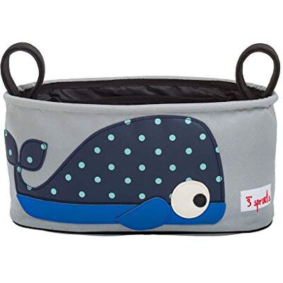 3 Sprouts Kinderwagen-organizer Kinderwagen-organizer met opbergruimte Organizer/tas voor kinderwagen Tas en luiertas voor kinderwagen Compacte ruimte Walvis 3 Sprouts Kinderwagen-organizer Kinderwagen-organizer met opbergruimte Organizer/tas voor kinderwagen Tas en luiertas voor kinderwagen Compacte ruimte Walvis