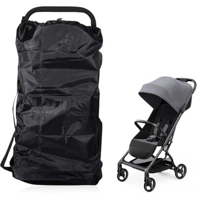 mizikuu Universele draagtas voor kinderwagen, buggy, vliegtuig, reizen, waterdichte beschermhoes, reistas voor treinreizen naar de luchthaven, groot, 114 x 39 x 33 cm, zwart mizikuu Universele draagtas voor kinderwagen, buggy, vliegtuig, reizen, waterdichte beschermhoes, reistas voor treinreizen naar de luchthaven, groot, 114 x 39 x 33 cm, zwart