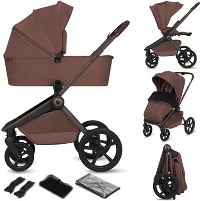 Lionelo Freya 2-in-1 combi-kinderwagen: opvouwbare reiswieg + kinderwagen Lionelo Freya 2-in-1 combi-kinderwagen: opvouwbare reiswieg + kinderwagen