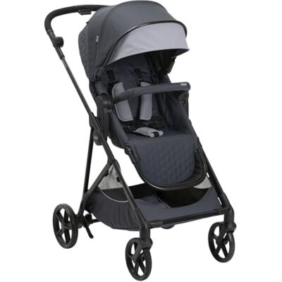Chicco Seety Kinderwagen, lichte en compacte kinderwagen, van 0 maanden tot 4 jaar, maximale draagkracht van 22 kg, opvouwbare kinderwagen, kantelbare rugleuning, automatisch in 1 stap inklapbaar, Canopy Chicco Seety Kinderwagen, lichte en compacte kinderwagen, van 0 maanden tot 4 jaar, maximale draagkracht van 22 kg, opvouwbare kinderwagen, kantelbare rugleuning, automatisch in 1 stap inklapbaar, Canopy