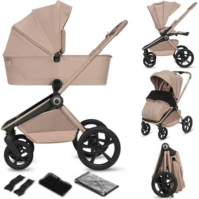Lionelo Freya 2-in-1 combi-kinderwagen: opvouwbare reiswieg + kinderwagen Lionelo Freya 2-in-1 combi-kinderwagen: opvouwbare reiswieg + kinderwagen