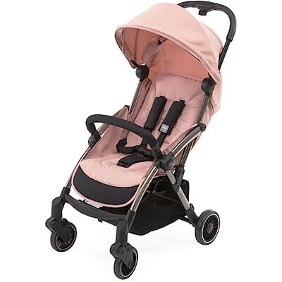 Chicco Cheerio kinderwagen voor baby's, compact, van 0 tot 15 kg, ultralicht, opvouwbaar en kantelbaar, met slaaphouding, automatische sluiting, zonneklep en regenbescherming, blossom Chicco Cheerio kinderwagen voor baby's, compact, van 0 tot 15 kg, ultralicht, opvouwbaar en kantelbaar, met slaaphouding, automatische sluiting, zonneklep en regenbescherming, blossom