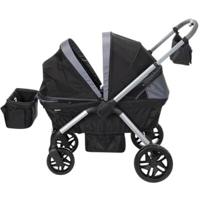 Safety 1st Summit Wagon High Street kinderwagen voor 2 kinderen met afneembaar dienblad voor kinderen en 2 bekerhouders Safety 1st Summit Wagon High Street kinderwagen voor 2 kinderen met afneembaar dienblad voor kinderen en 2 bekerhouders