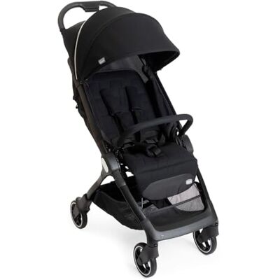 Chicco We kinderwagen, opvouwbaar, ultralicht, van 0 maanden tot 22 kg, kantelbare reiskinderwagen met ligpositie, gevoerde schouderbanden, compacte sluiting, regenbescherming, zwart Chicco We kinderwagen, opvouwbaar, ultralicht, van 0 maanden tot 22 kg, kantelbare reiskinderwagen met ligpositie, gevoerde schouderbanden, compacte sluiting, regenbescherming, zwart