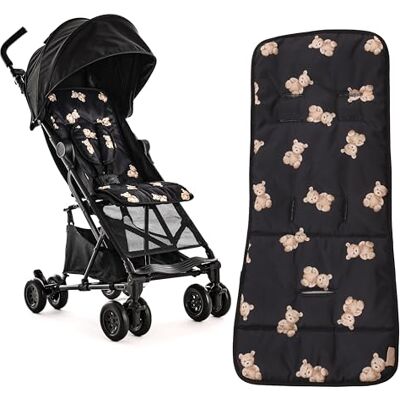 Roma Prams Rizzo 2 kinderwagen, zwart Roma Prams Rizzo 2 kinderwagen, zwart