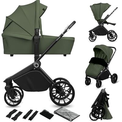 Lionelo Mika Plus combi-kinderwagen, 2-in-1, babywieg en omkeerbare zitting Lionelo Mika Plus combi-kinderwagen, 2-in-1, babywieg en omkeerbare zitting