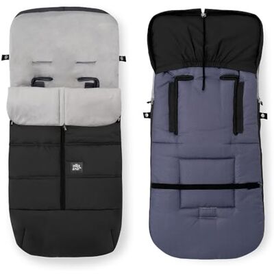 Interbaby Amazon Universele voetenzak voor kinderwagen, zwart Interbaby Amazon Universele voetenzak voor kinderwagen, zwart