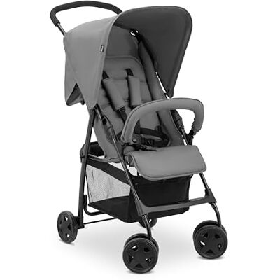 hauck Lichte reisbuggy, 5,9 kg, snel opvouwbaar, sportgrijs Klein opvouwbaar, ligpositie vanaf de geboorte tot 15 kg, XL-mand, lekvrije kunststof wielen hauck Lichte reisbuggy, 5,9 kg, snel opvouwbaar, sportgrijs Klein opvouwbaar, ligpositie vanaf de geboorte tot 15 kg, XL-mand, lekvrije kunststof wielen