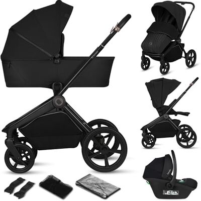 Lionelo Freya 3-in-1 combi-kinderwagen: opvouwbare reiswieg + autostoel Lionelo Freya 3-in-1 combi-kinderwagen: opvouwbare reiswieg + autostoel