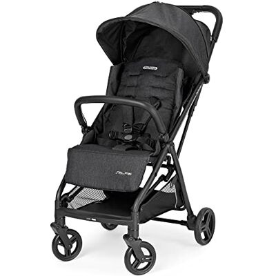 Peg Perego Selfie Lichte kinderwagen vanaf de geboorte tot 22 kg (0 tot 4 jaar), opvouwbaar en compact, automatische sluiting, verstelbare rugleuning, capuchon UPF 50+, leisteen Peg Perego Selfie Lichte kinderwagen vanaf de geboorte tot 22 kg (0 tot 4 jaar), opvouwbaar en compact, automatische sluiting, verstelbare rugleuning, capuchon UPF 50+, leisteen