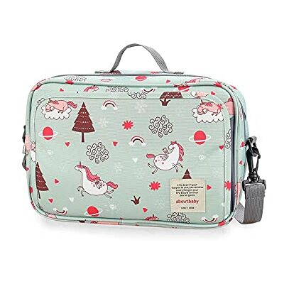 SONARIN Opbergtas voor kinderwagen, kinderwagenorganizer met bekerhouder, 2 haken voor kinderwagen, schouderriem gebruikt als handtas, universeel geschikt voor alle kinderwagen (groen) SONARIN Opbergtas voor kinderwagen, kinderwagenorganizer met bekerhouder, 2 haken voor kinderwagen, schouderriem gebruikt als handtas, universeel geschikt voor alle kinderwagen (groen)