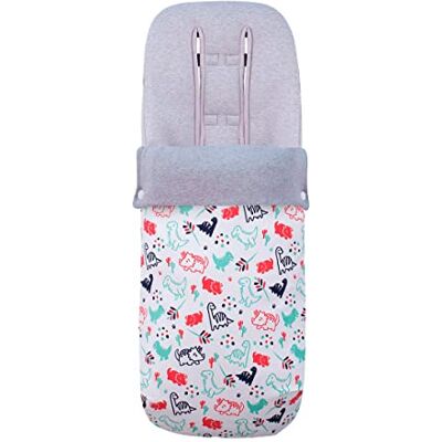 JYOKO Kids Babyzen YoYo Dubbele tas compatibel met Bugaboo Donkey (katoen, DINO party) JYOKO Kids Babyzen YoYo Dubbele tas compatibel met Bugaboo Donkey (katoen, DINO party)