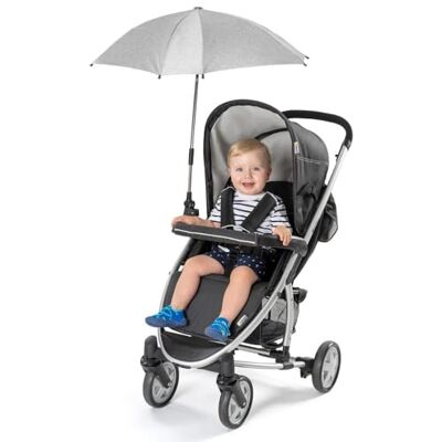 Reer ShineSafe Universele parasol, draaibaar en kantelbaar, grijs Reer ShineSafe Universele parasol, draaibaar en kantelbaar, grijs