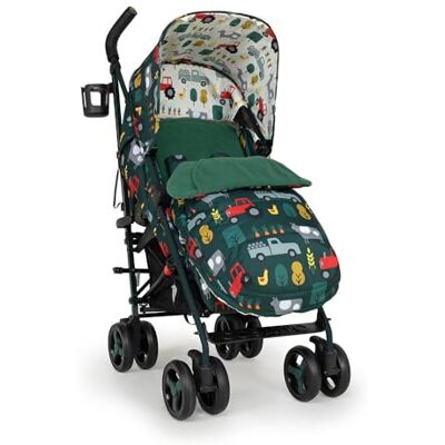 Cosatto Supa Kinderwagen 3 met voetenzak, lichte kinderwagen vanaf de geboorte tot 25 kg, eenvoudig en compact, opvouwbare paraplu, grote boodschappenmand, voetenzak met draaggreep (oud Cosatto Supa Kinderwagen 3 met voetenzak, lichte kinderwagen vanaf de geboorte tot 25 kg, eenvoudig en compact, opvouwbare paraplu, grote boodschappenmand, voetenzak met draaggreep (oud