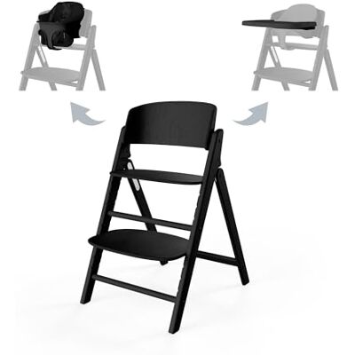 Cybex Gold CLICK & FOLD Kinderstoel set 3-in-1, 6 maanden 99 jaar, kan vanaf de geboorte worden gebruikt dankzij een apart gouden ligstoelnest, met set en babydienblad, beukenhout/kunststof Cybex Gold CLICK & FOLD Kinderstoel set 3-in-1, 6 maanden 99 jaar, kan vanaf de geboorte worden gebruikt dankzij een apart gouden ligstoelnest, met set en babydienblad, beukenhout/kunststof