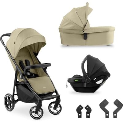 hauck Shop N Care Trio 3-in-1 kinderwagenset met kinderwagen, autostoel en kinderwagen vanaf de geboorte tot 22 kg, compact, kantelbaar, uv-bescherming 50+, olijfgroen hauck Shop N Care Trio 3-in-1 kinderwagenset met kinderwagen, autostoel en kinderwagen vanaf de geboorte tot 22 kg, compact, kantelbaar, uv-bescherming 50+, olijfgroen