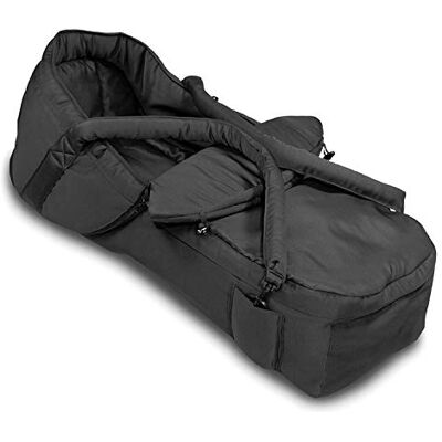 hauck 2-In-1 Draagtas, Compatibel Met 5-Punts Gordel, Onderhoudsvriendelijk Materiaal, Zwart hauck 2-In-1 Draagtas, Compatibel Met 5-Punts Gordel, Onderhoudsvriendelijk Materiaal, Zwart