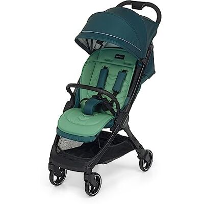 Foppapedretti Hola Lichte kinderwagen met automatische sluiting, groen Foppapedretti Hola Lichte kinderwagen met automatische sluiting, groen