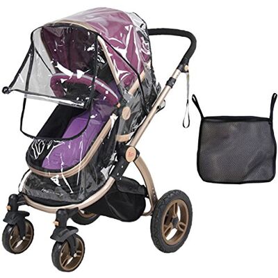 Tomkity Regenhoes, universele kinderwagen, chicco hengel, regen- en windbescherming, voor kinderwagens Tomkity Regenhoes, universele kinderwagen, chicco hengel, regen- en windbescherming, voor kinderwagens