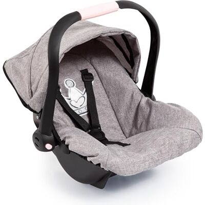 Bayer Design pop autostoel met zonneklep, veiligheidsgordel Accessoires voor poppen tot 46 cm, met gevoerde stoffen bekleding, de zitting schommelt, om te slapen, te voeden en te dragen Bayer Design pop autostoel met zonneklep, veiligheidsgordel Accessoires voor poppen tot 46 cm, met gevoerde stoffen bekleding, de zitting schommelt, om te slapen, te voeden en te dragen