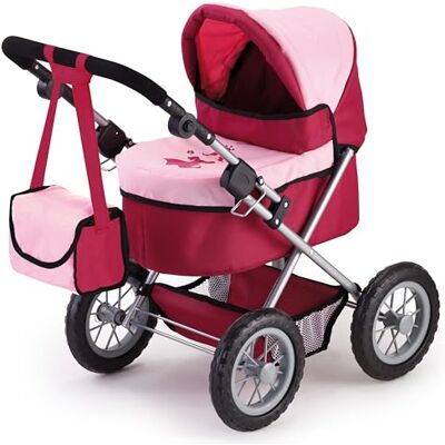 Bayer Design Trendy poppenwagen met schoudertas Bayer Design Trendy poppenwagen met schoudertas