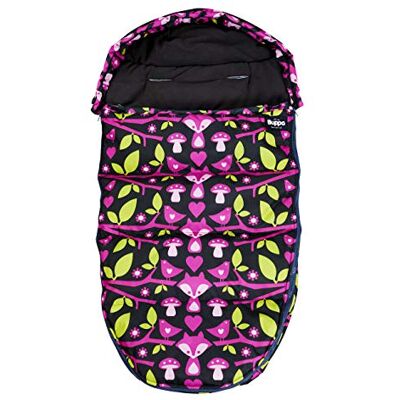 The Buppa Brand Winter Foxy Lady voetenzak, meerkleurig The Buppa Brand Winter Foxy Lady voetenzak, meerkleurig
