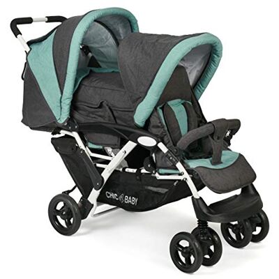 CHIC 4 BABY Dubbele kinderwagen met draagtas en regenbescherming, broer en zus kinderwagen voor twee kinderen, dubbele buggy, tandem buggy, tandem buggy, tandem buggy, CHIC 4 BABY Dubbele kinderwagen met draagtas en regenbescherming, broer en zus kinderwagen voor twee kinderen, dubbele buggy, tandem buggy, tandem buggy, tandem buggy,