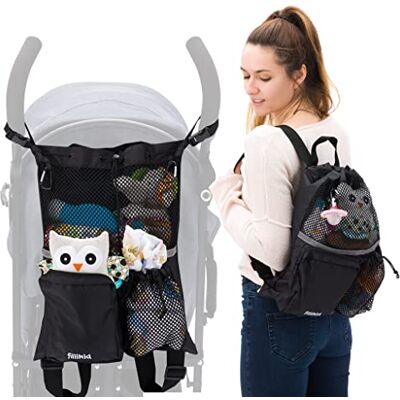 Fillikid Buggy kinderwagen-organizer, grijs Fillikid Buggy kinderwagen-organizer, grijs
