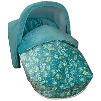 Babyline 3000652 Garden voetenzak groep 0, uniseks, groen Babyline 3000652 Garden voetenzak groep 0, uniseks, groen