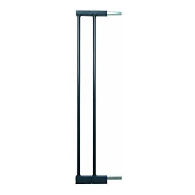 BabyDan 2 x Barrière Extensions, zilver/zwart BabyDan 2 x Barrière Extensions, zilver/zwart