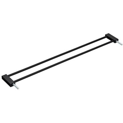 hauck Verlenging 9 cm voor veiligheidsbarrière voor kinderen, bijvoorbeeld voor autoclose 2 model, verlenging zonder boren, drukbevestiging zwart metaal hauck Verlenging 9 cm voor veiligheidsbarrière voor kinderen, bijvoorbeeld voor autoclose 2 model, verlenging zonder boren, drukbevestiging zwart metaal
