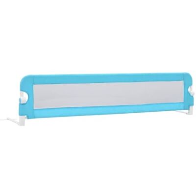 vidaXL Veiligheidshekje voor kinderbed, blauw, 180 x 42 cm, polyester vidaXL Veiligheidshekje voor kinderbed, blauw, 180 x 42 cm, polyester
