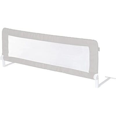 roba Klipp-Klapp Bedhekje voor kinderen en baby's, kantelbaar en valbestendig, inklapbaar, lengte 100 cm, hoogte 51 cm, grijs roba Klipp-Klapp Bedhekje voor kinderen en baby's, kantelbaar en valbestendig, inklapbaar, lengte 100 cm, hoogte 51 cm, grijs