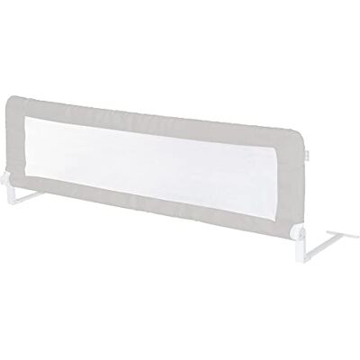 roba Klipp-Klapp Bedhekje voor kinderen en baby's, kantelbaar en valbestendig, inklapbaar, lengte 135 cm, hoogte 51 cm, grijs roba Klipp-Klapp Bedhekje voor kinderen en baby's, kantelbaar en valbestendig, inklapbaar, lengte 135 cm, hoogte 51 cm, grijs