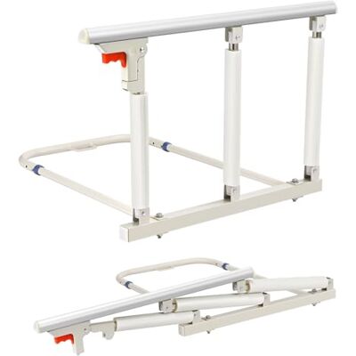 Brolteja Bedhekje voor ouderen, opvouwbaar veiligheidshek voor ouderen, veiligheidsbedrail, anti-vallen, voor ouderen met een handicap (70 x 45 cm) Brolteja Bedhekje voor ouderen, opvouwbaar veiligheidshek voor ouderen, veiligheidsbedrail, anti-vallen, voor ouderen met een handicap (70 x 45 cm)