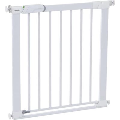 Safety 1st Flat Step, veiligheidshek voor kinderen/baby's, traphekje met platte drempelstang, 73 tot 80 cm, metaal (wit) Safety 1st Flat Step, veiligheidshek voor kinderen/baby's, traphekje met platte drempelstang, 73 tot 80 cm, metaal (wit)