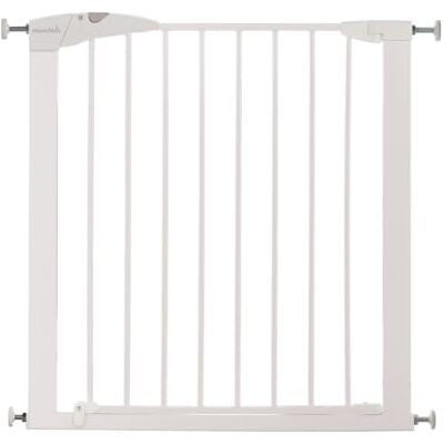 Munchkin Maxi-Secure veiligheidsbarrière, maximale veiligheid en drukaanpassing, openingen van 76 cm tot 82 cm, wit Munchkin Maxi-Secure veiligheidsbarrière, maximale veiligheid en drukaanpassing, openingen van 76 cm tot 82 cm, wit