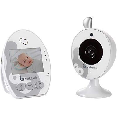 Badabulle B014405 Babyfoon Baby Online Video kleurendisplay 2,4 inch, bereik 250 m Badabulle B014405 Babyfoon Baby Online Video kleurendisplay 2,4 inch, bereik 250 m