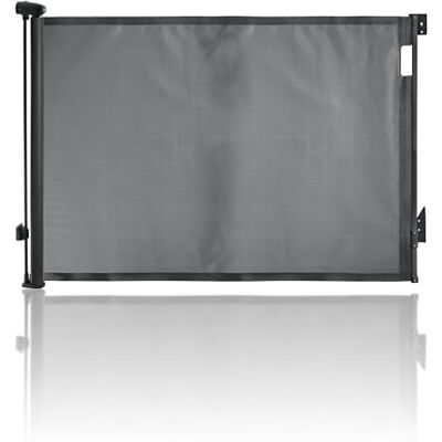 Dreambaby Intrekbare veiligheidsbarrière voor baby's en honden, extra groot gaas veiligheidsrooster voor baby's tot 140 cm, hoogte 90 cm, 2 EZY-Check vergrendelingsindicatoren gemonteerd Dreambaby Intrekbare veiligheidsbarrière voor baby's en honden, extra groot gaas veiligheidsrooster voor baby's tot 140 cm, hoogte 90 cm, 2 EZY-Check vergrendelingsindicatoren gemonteerd
