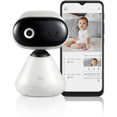 Nursery PIP1000C Babyfoon HD Wi-Fi Motorola, 24-uurs bewaking, digitale streaming, beveiligde privéverbinding Nursery PIP1000C Babyfoon HD Wi-Fi Motorola, 24-uurs bewaking, digitale streaming, beveiligde privéverbinding